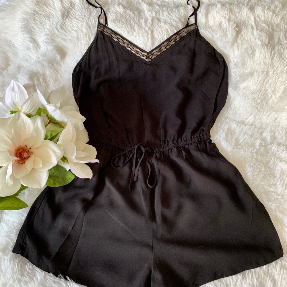 FOREVER 21 black Romper